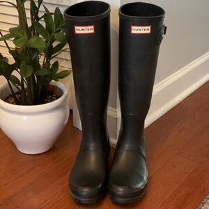 Hunter Classic Black Wellie Boots